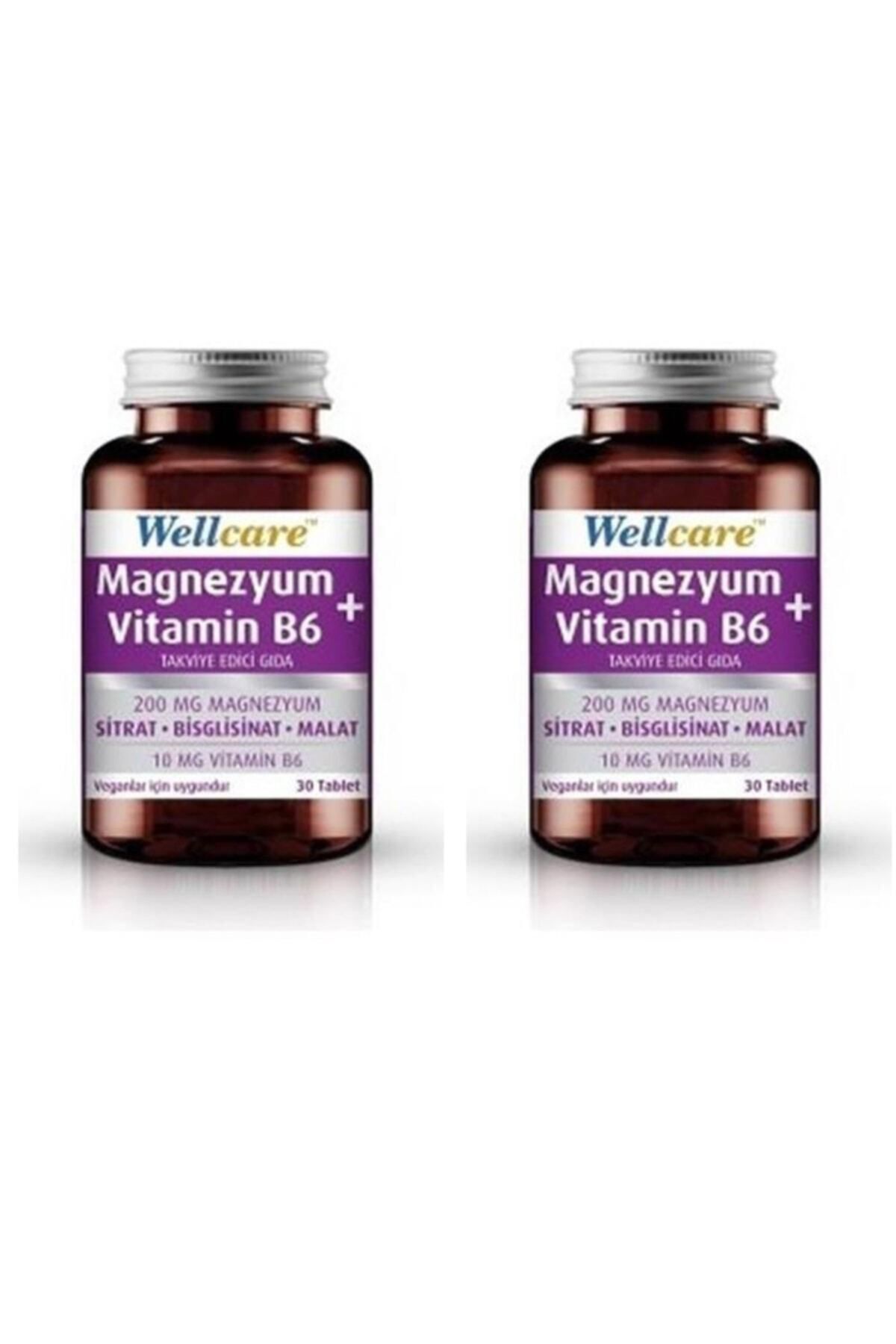 Magnezyum + Vitamin B6 30 Tablet 2 Kutu