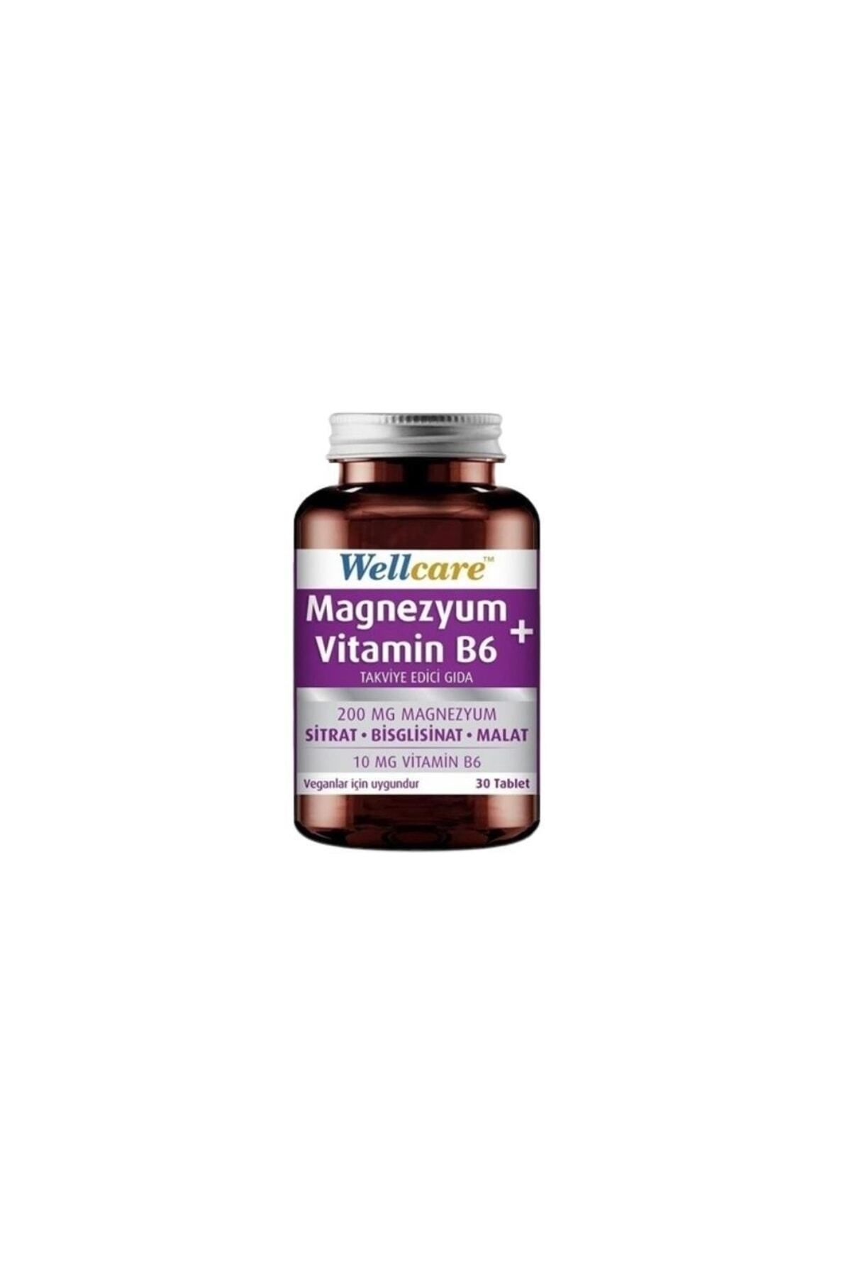 Magnezyum + Vitamin B6 Içeren Takviye Edici Gıda 30 Tablet
