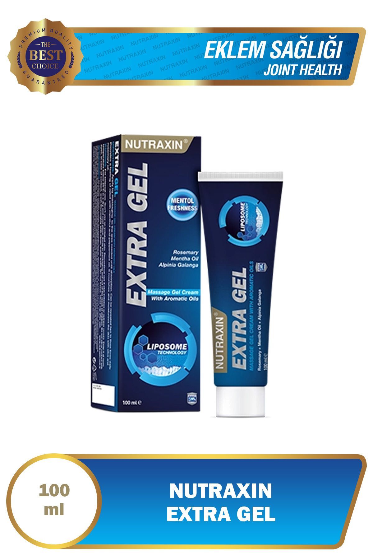 Extra Gel Aromatik Yağlar Içeren Masaj Jel Krem 100 ml
