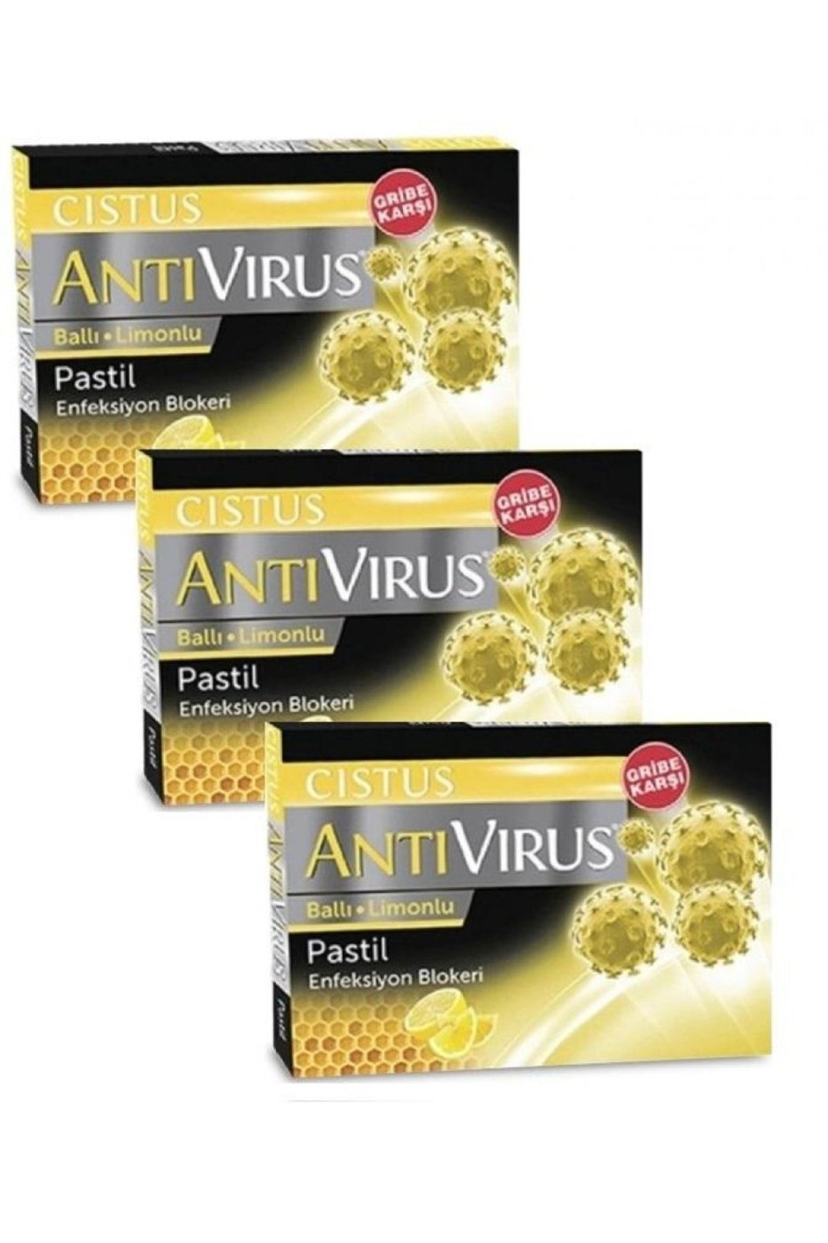 Antivirus Bal Limon 10 Pastil Avantaj Paketi 3 Lü
