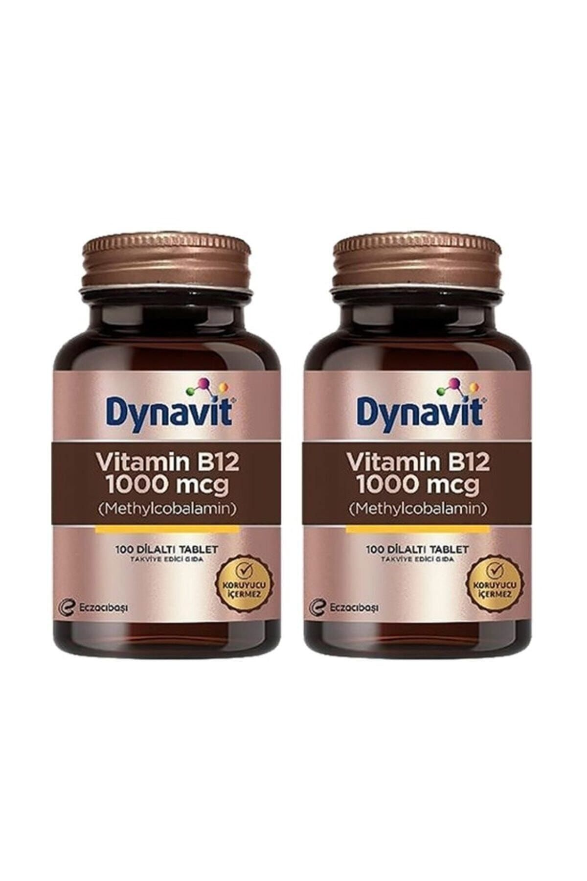 Vitamin B12 1000 mcg Dilaltı 100 Tablet x 2 Adet