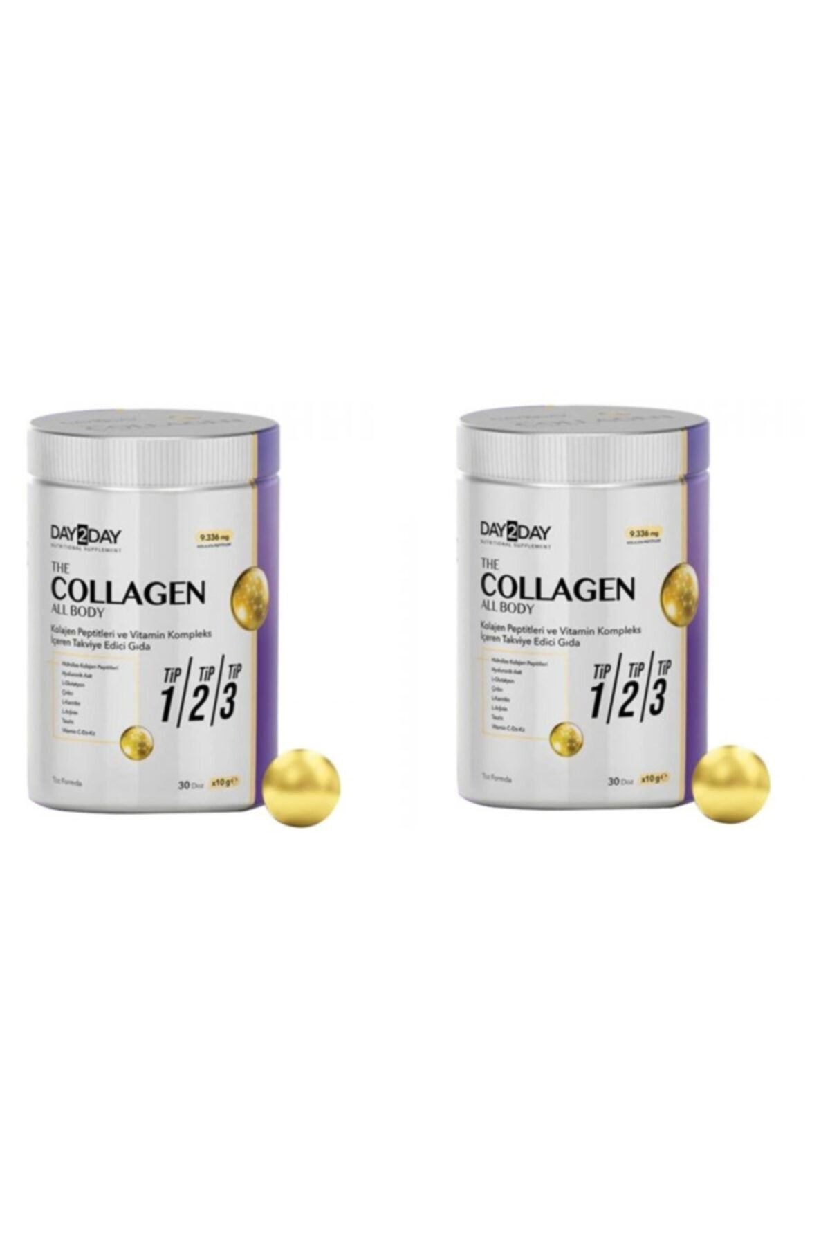 Day 2 Day The Collagen All Body Toz 300 gr 2 Adet
