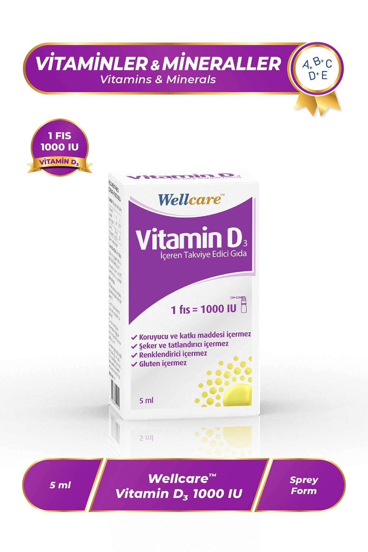 Vitamin D3 1000 Iu - 5 ml