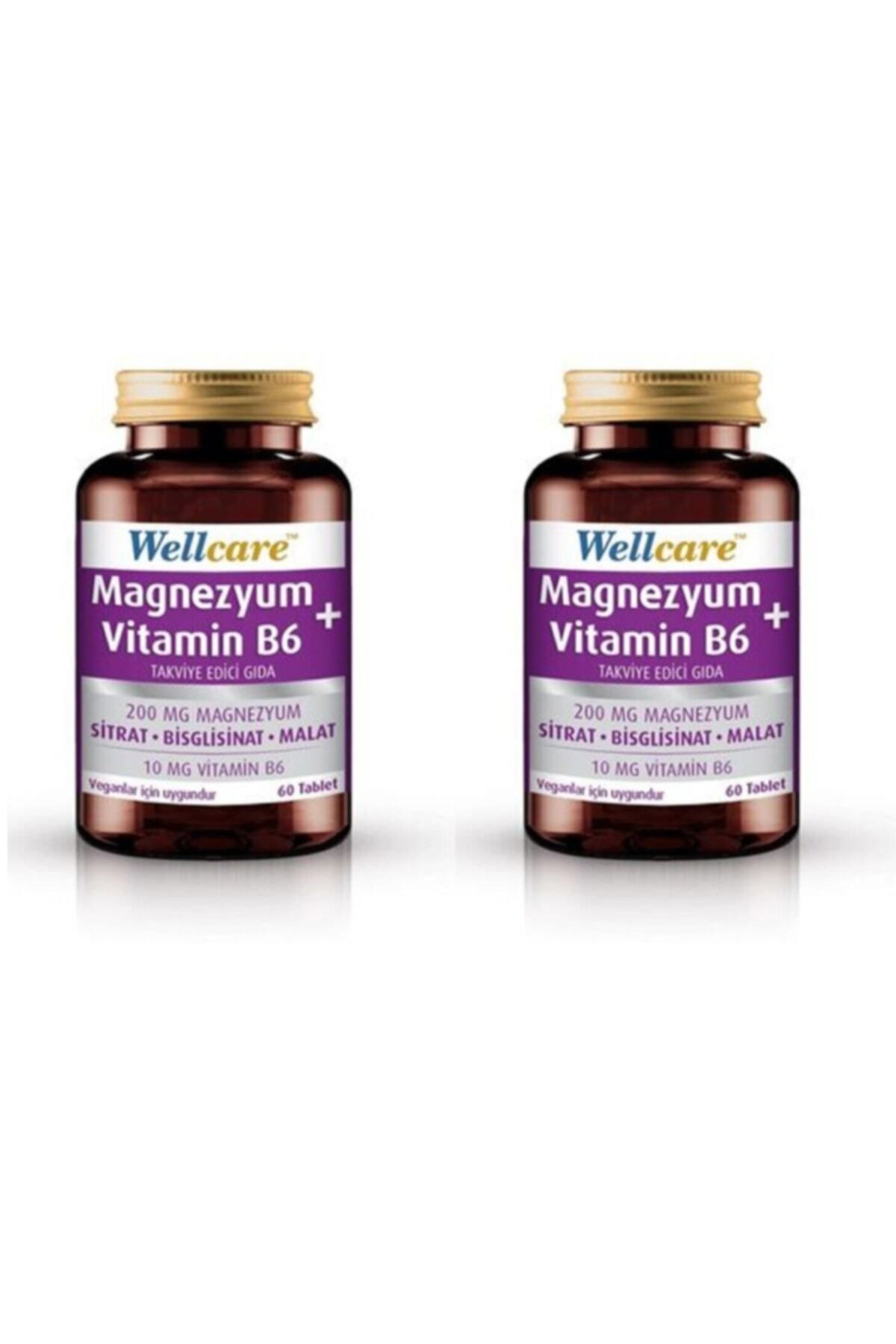 Magnezyum + Vitamin B6 60 Tablet 2 Kutu