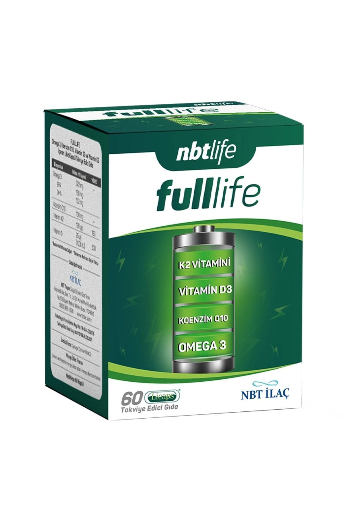 Nbtlife Fulllife 60 Kapsül