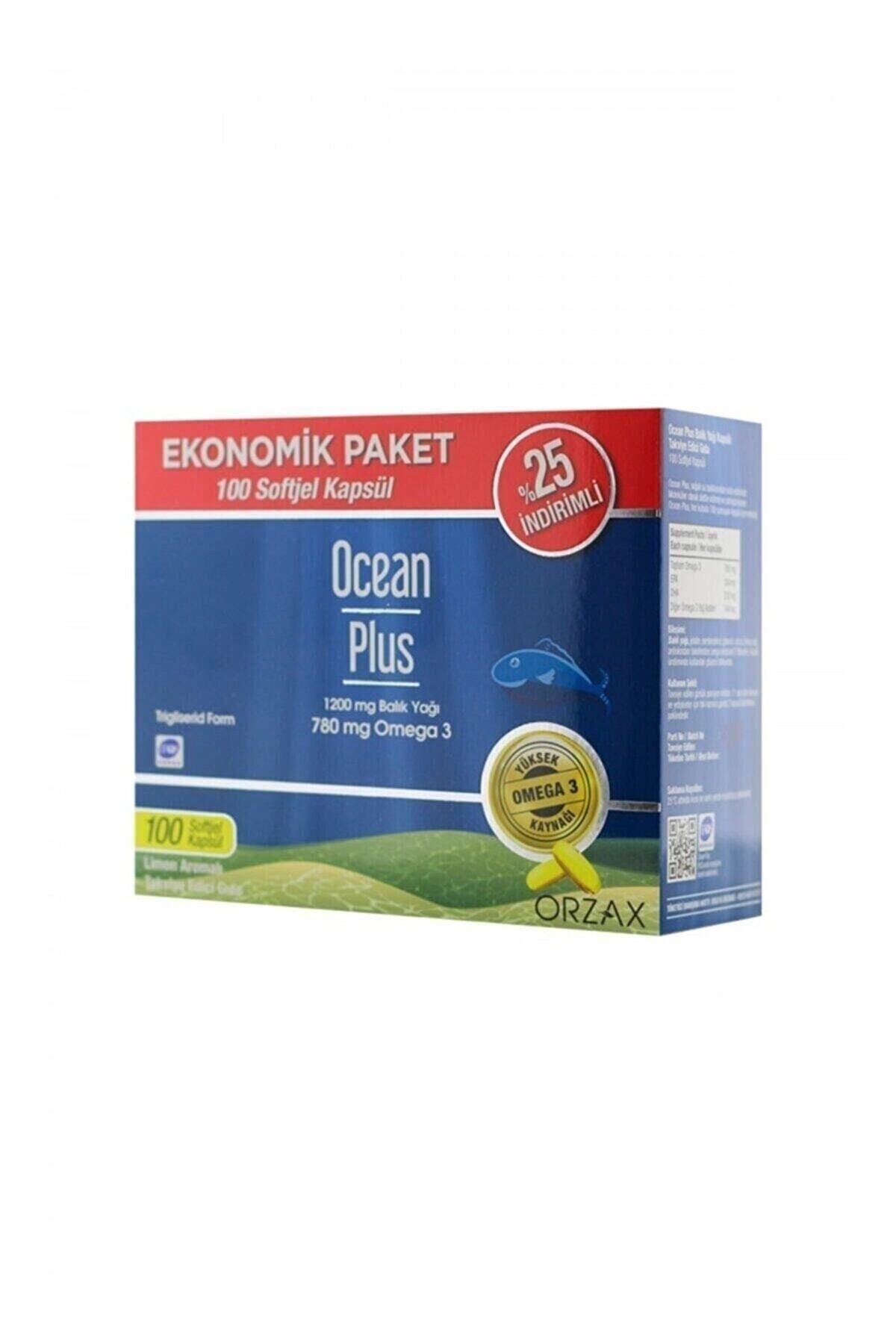 Orzax Plus 1200mg Omega 3 100 Kapsül